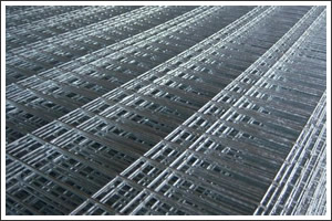 排放不是很整齊的建筑網(wǎng)片