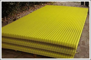 黃色涂塑電焊網(wǎng)片